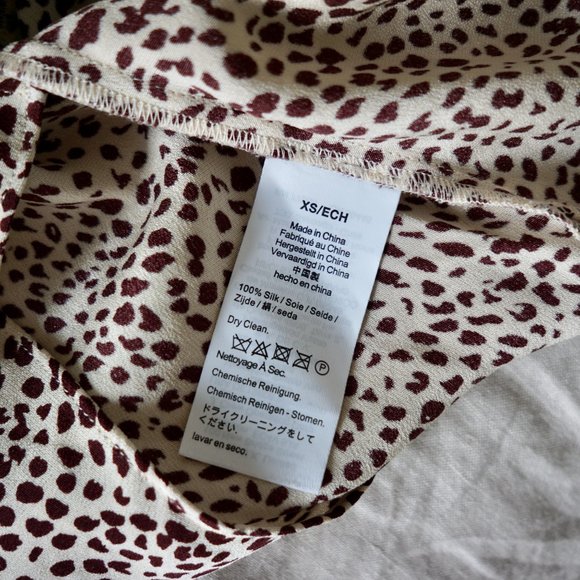 J. Crew 100% Silk Leopard Cami Size XS - Picture 10 of 12